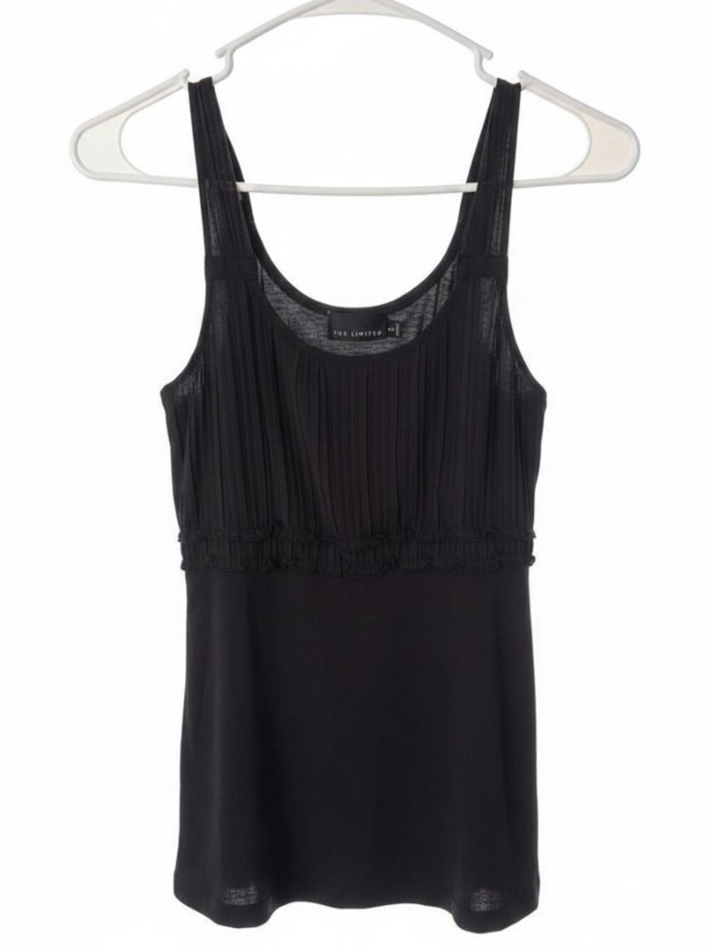 The Limited Black Modal Tank Top Soft Stretch Layering XS